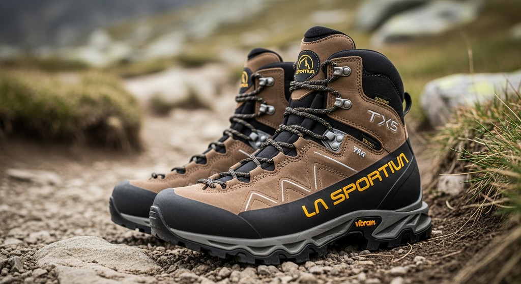 La Sportiva TX5 GTX on mountain trail