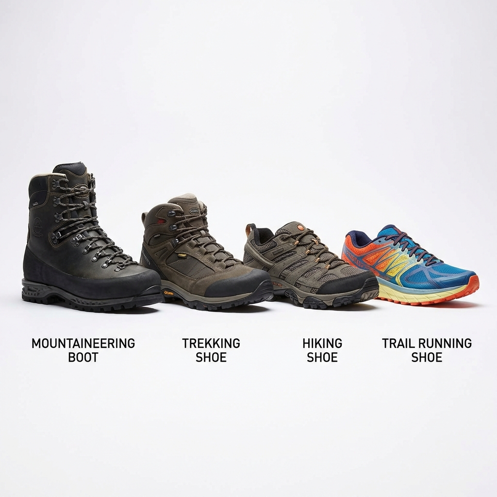 登山靴・トレッキング・ハイキング・トレランシューズの比較画像